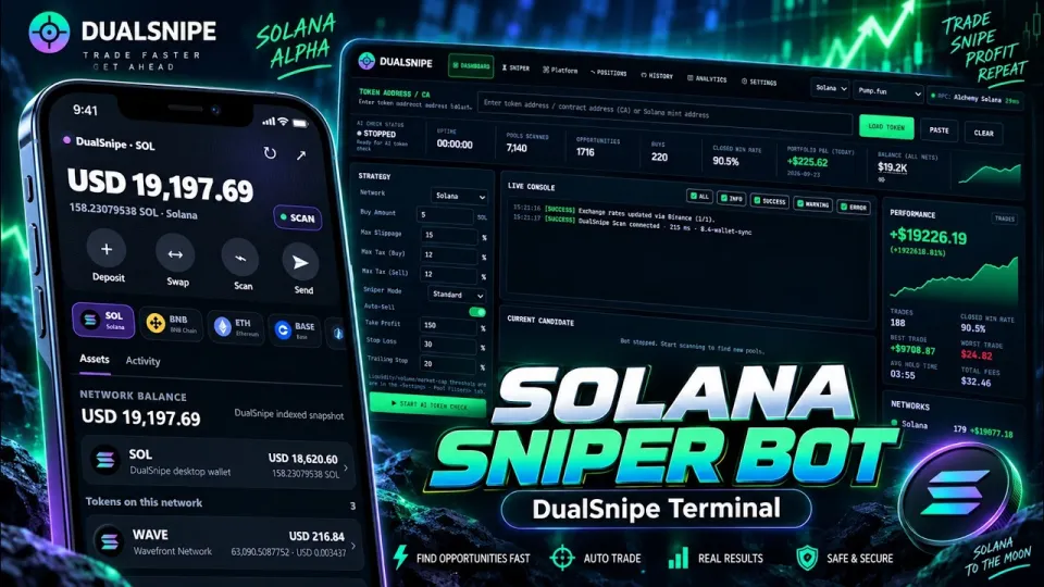 Solana Sniper Bot, Fast Auto Trading and Live Token Scanning Explained
